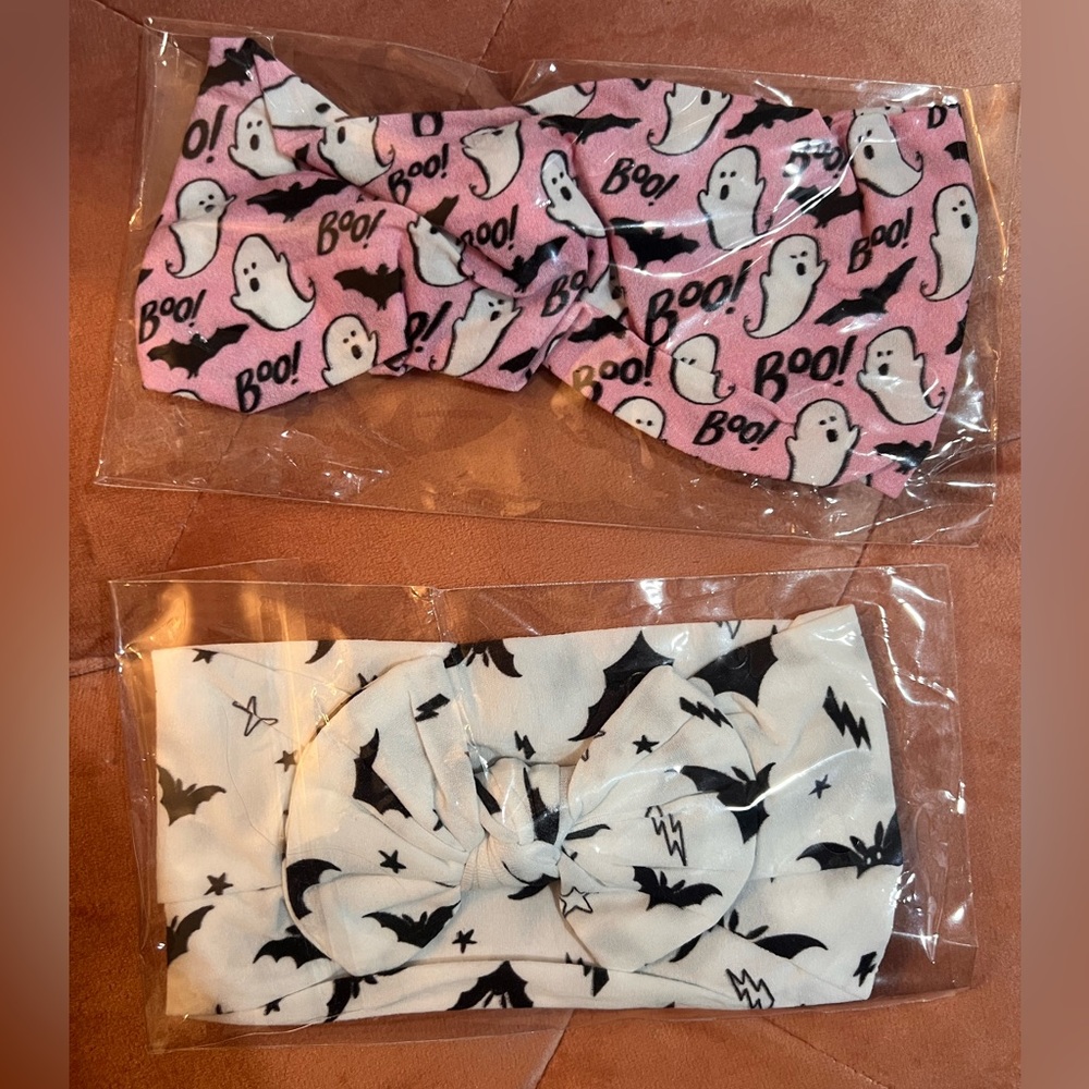 Spooky Nylon Headband Set